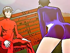 Dominie Together with Schoolgirl - Anime porn YAOI BARA